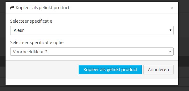 kopieergelinktproduct