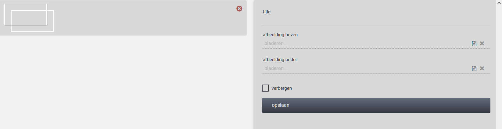 Nieuwsbrief template samenstellen